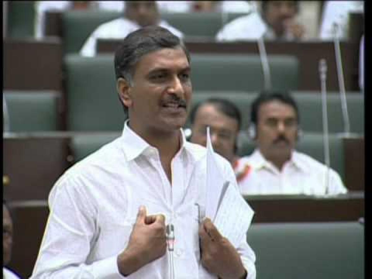 Harish Rao slams Opposition misconduct in budget session